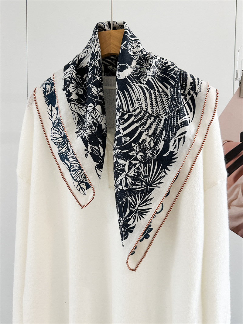 Cashmere Scarf - winter Soft Scarf Double Side Luxury
