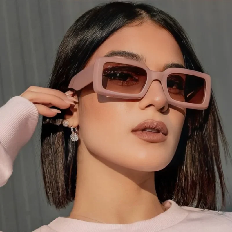 New Small Rectangular Women's  - đánh giá và giá Sunglasses Uv400