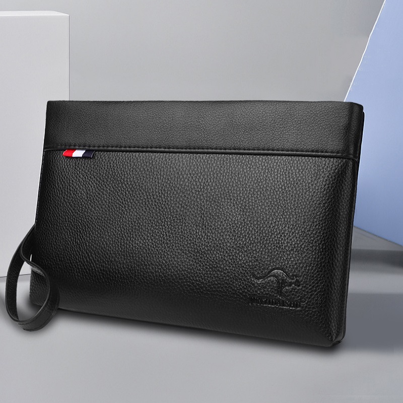 Men's Handheld Bag Business La - đánh giá và giá Leather Wallet Men