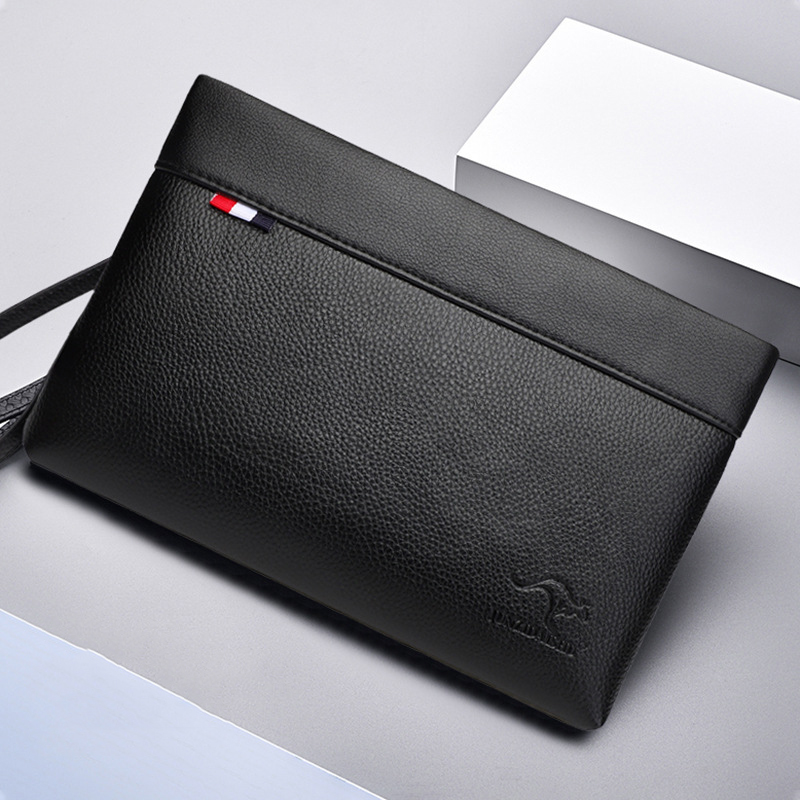 Men's Handheld Bag Business La - đánh giá và giá Leather Wallet Men