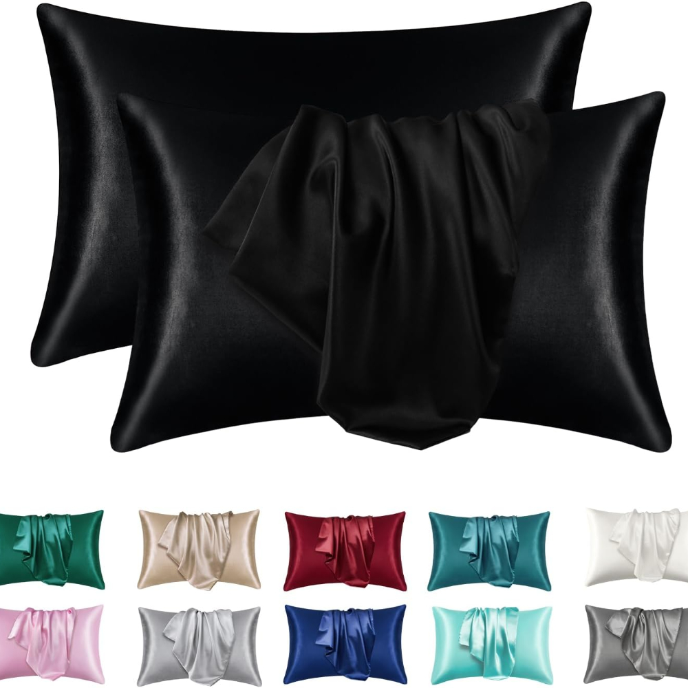 1/2pcs Satin Silk Pillowcase f - đánh giá và giá Silk Pillowcase