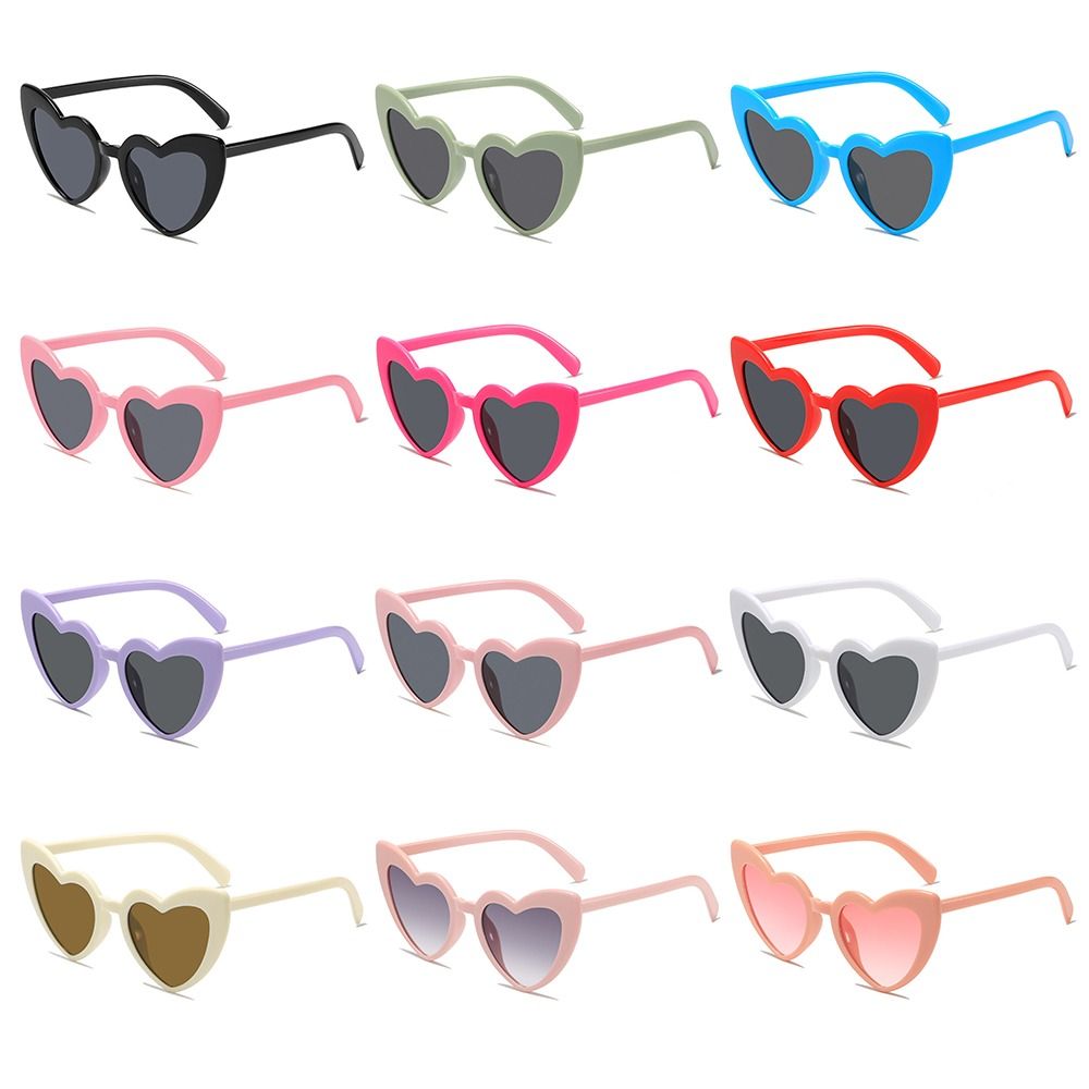 UV Protection Heart-Shaped Sun - đánh giá và giá Sunglasses Uv400