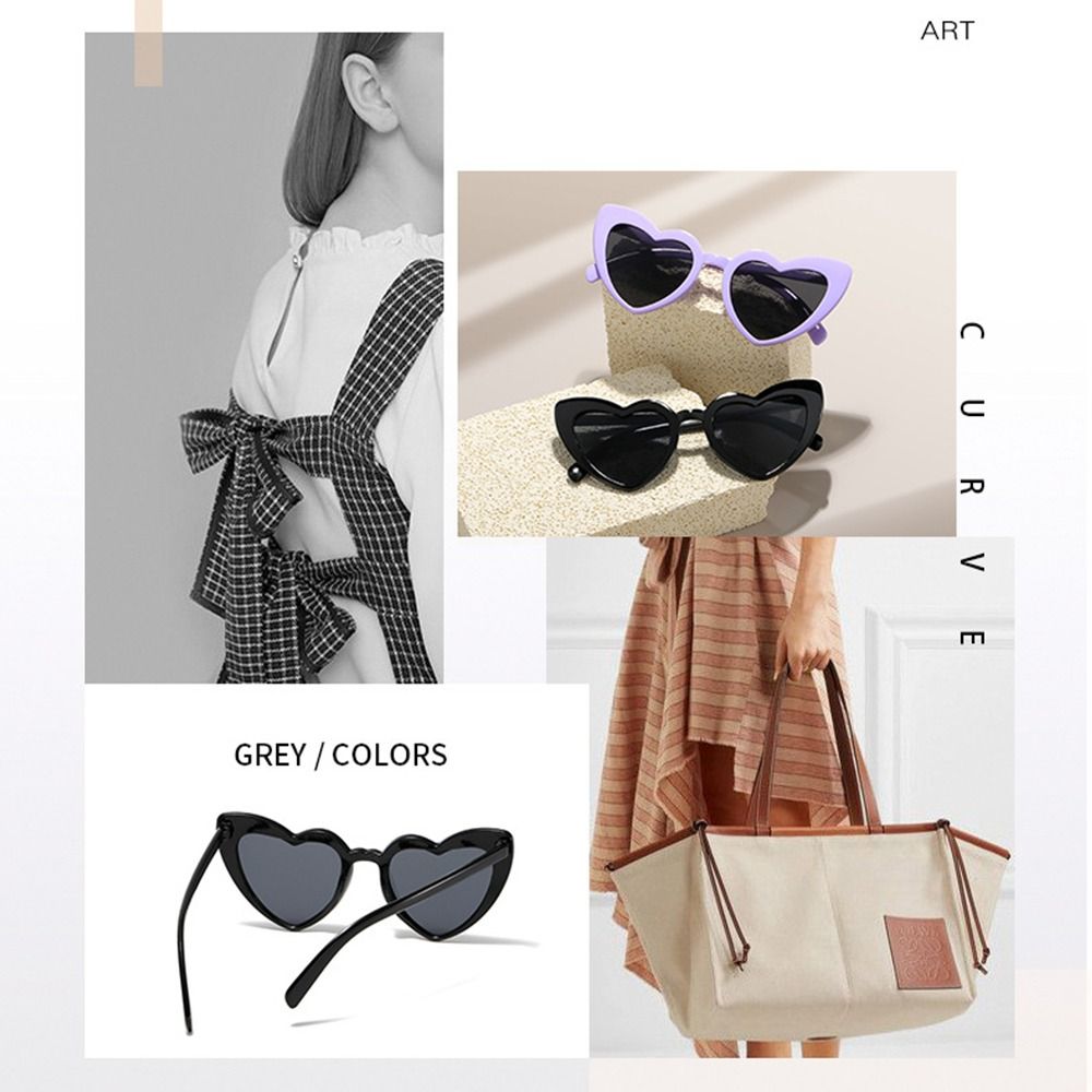 UV Protection Heart-Shaped Sun - đánh giá và giá Sunglasses Uv400