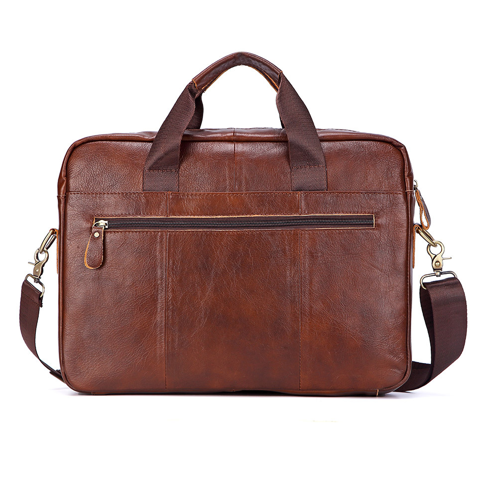 Nam Túi Xách Da Thật Chính Hãn - đánh giá và giá Leather Briefcase