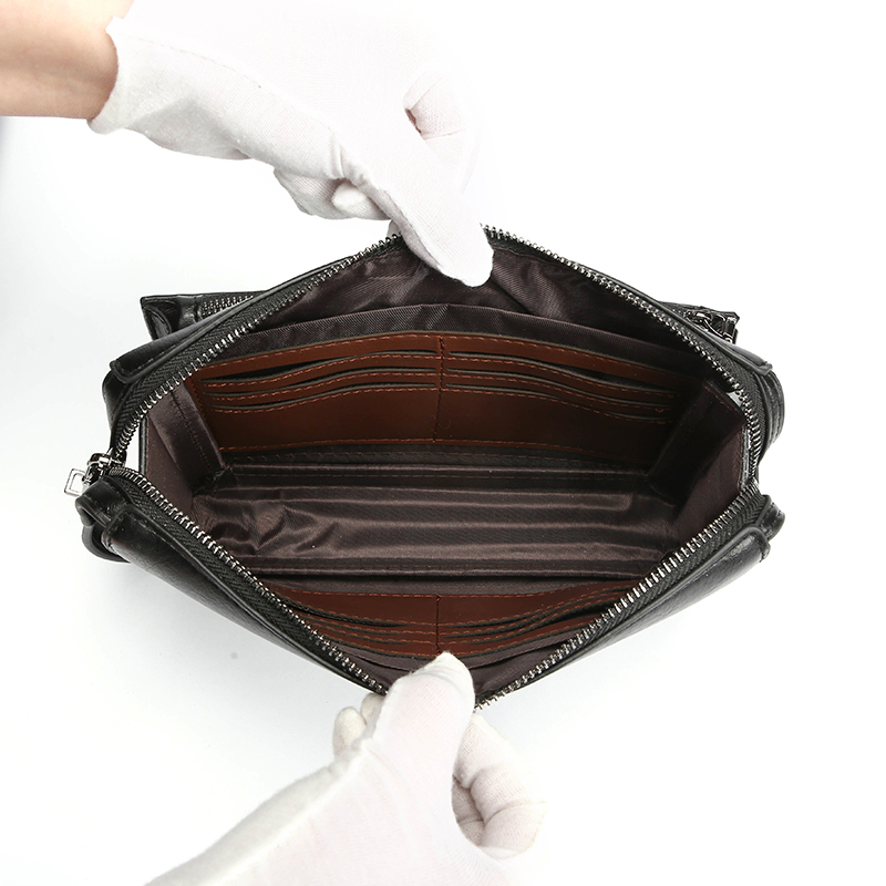 New Men's Combination Lock Ant - đánh giá và giá Leather Wallet Men