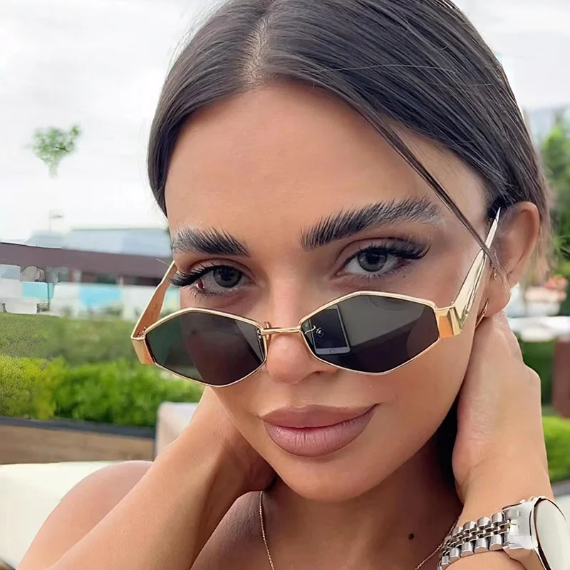 Fashion Polygonal Women Sungla - đánh giá và giá Designer Sunglasses