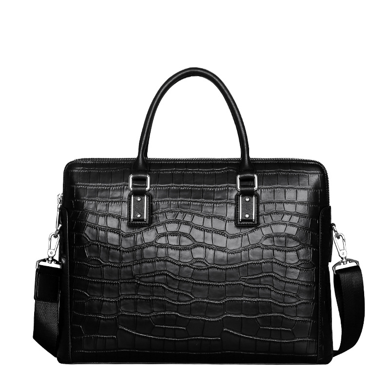 New Genuine Leather Men's Brie - đánh giá và giá Leather Briefcase