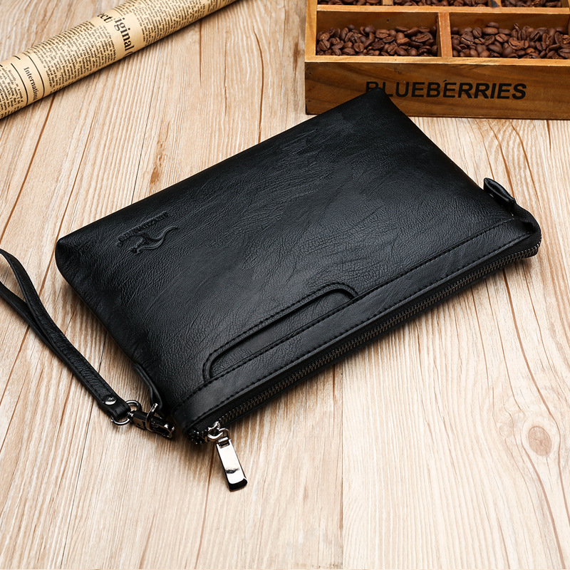 Business Clutch Bag High Quali - đánh giá và giá Leather Wallet Men