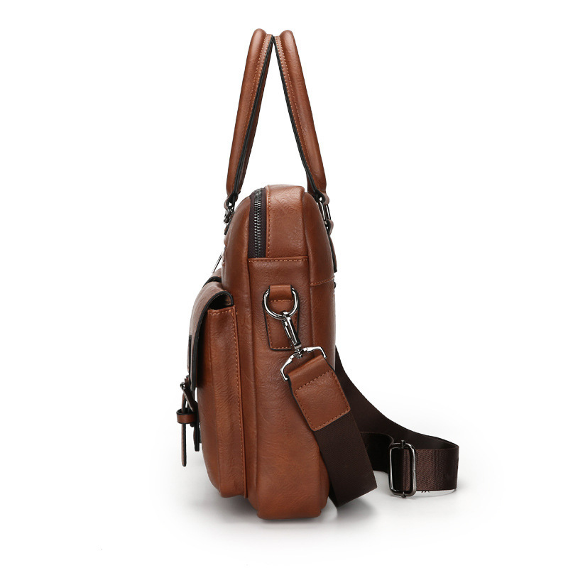 CFUN YA New Man Handbag 14 Inc - đánh giá và giá Leather Briefcase