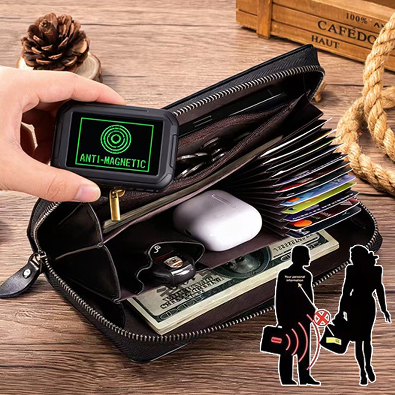 New Men Vintage Genuine Leathe - đánh giá và giá Leather Wallet Men