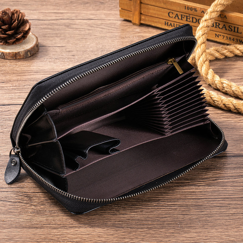 New Men Vintage Genuine Leathe - đánh giá và giá Leather Wallet Men
