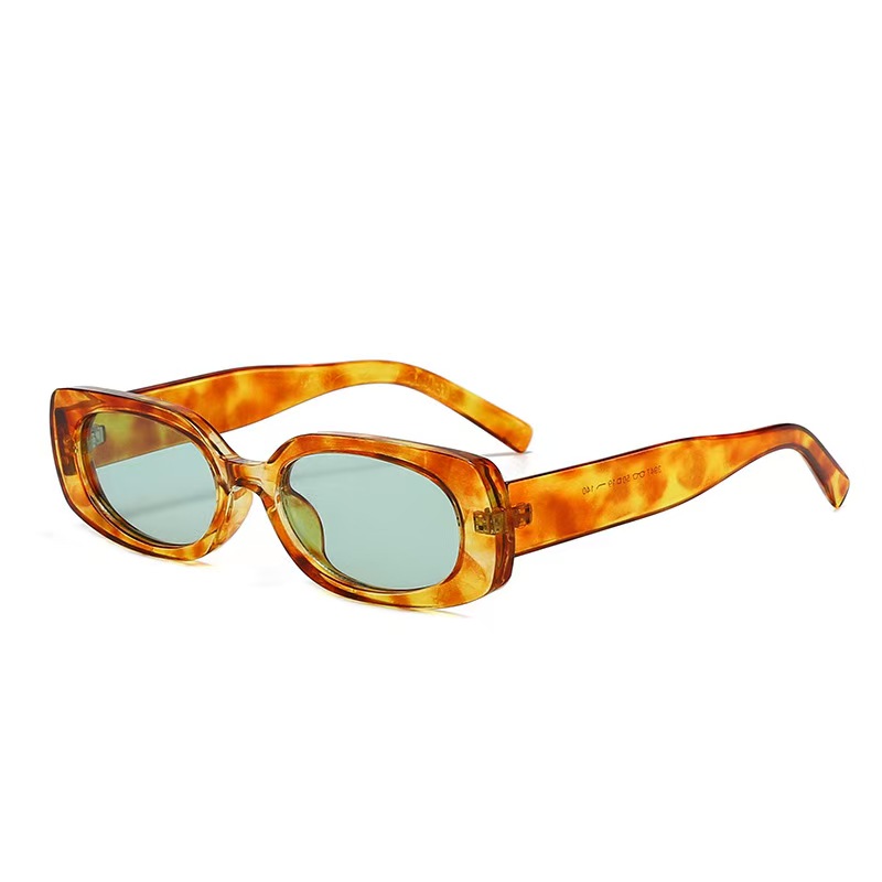 1pcs Light Luxury Rectangle Su - đánh giá và giá Sunglasses Uv400